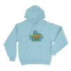 Lasership Tour Spaceship Enamel Pin Unisex Hoodie Sky Blue