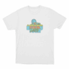 Lasership Tour Spaceship Enamel Pin Unisex T Shirt White