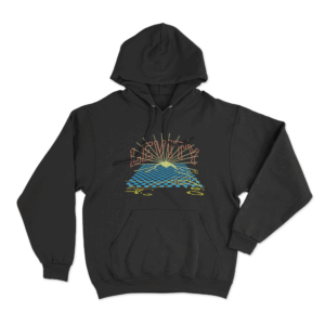 Lasership Tour Terminal Landing Unisex Hoodie Black