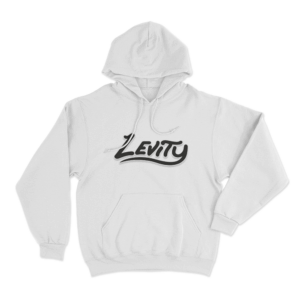Levity Classic Logo Unisex Hoodie White