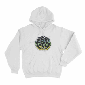 Levity Official Logo Unisex Hoodie White