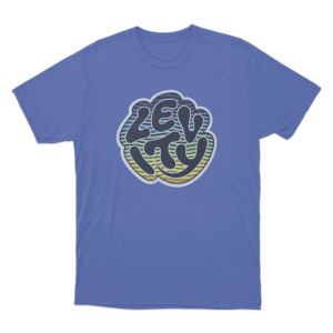 Levity Official Logo Unisex T Shirt Blue